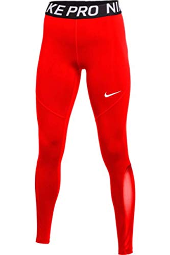 Nike Women’s Pro Tight, University Red/White, Medium