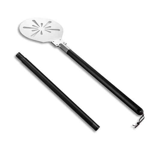 HaSteeL Pizza Peel, 7-Inch Pizza Turning Peel for Baking Grilling