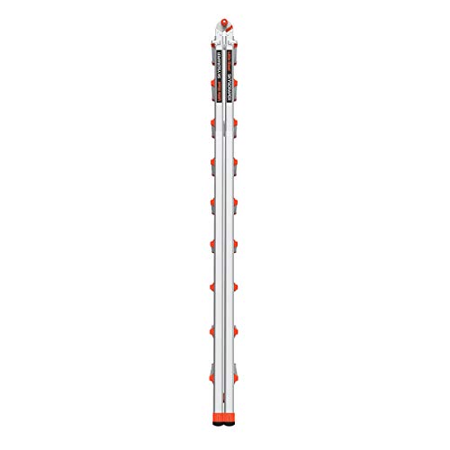 Little Giant Ladders, SkyScraper, M17, 9-17 foot, Stepladder, Aluminum, Type 1A, 300 lbs weight rating, (10110)