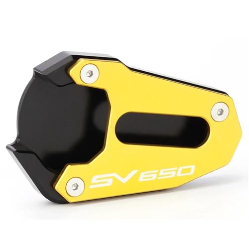 SV650X 650X 650 X SV SV650 2018 2019 2020 �I�[�g�o�C�L�b�N�X�^���h�t�b�g�T�C�h�X�^���h�����p�b�h�T�|�[�g�v���[�g(Gold 1)