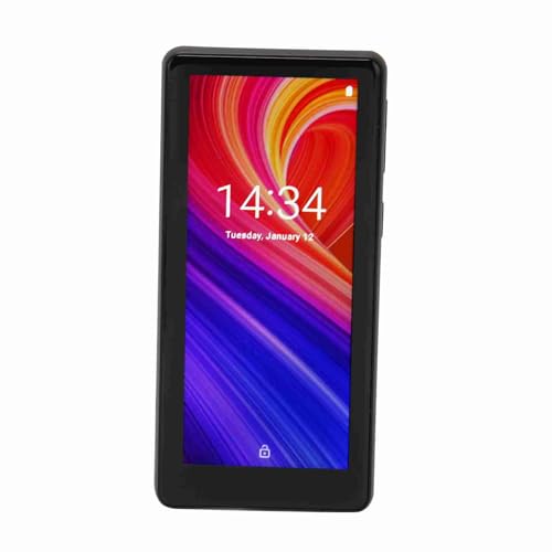 Pequeño Reproductor de Música, Reproductor MP3 1080P, Libro Eléctrico, Pantalla Táctil para Exteriores de 4,0 Pulgadas (16+32GB)