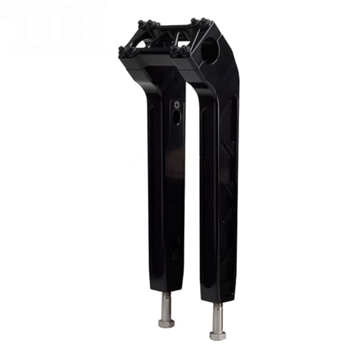 Rehausseur de guidon 12 inch black pour barre de poignée de 28mm Harley Dyna Super Glide FXDL