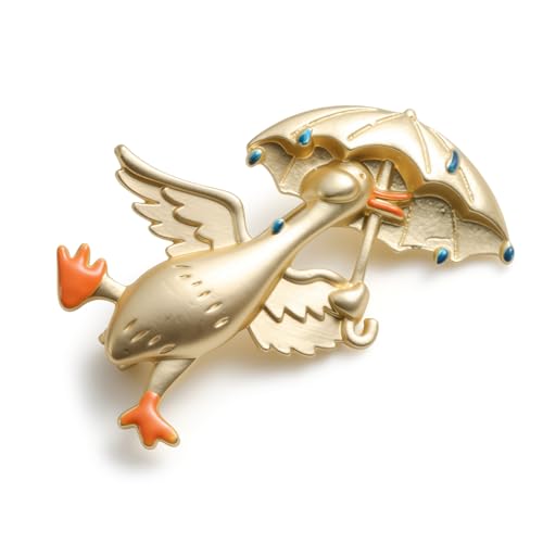 Image of Cute Animal Brooch Pins, Animal Theme Brooches Accessories for Clothes, Birthday Christmas Gift for Women