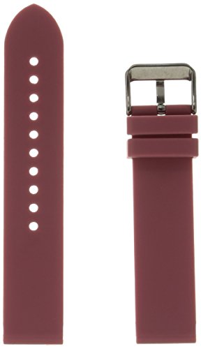 Hadley-Roma pink silicone strap watch – image 2