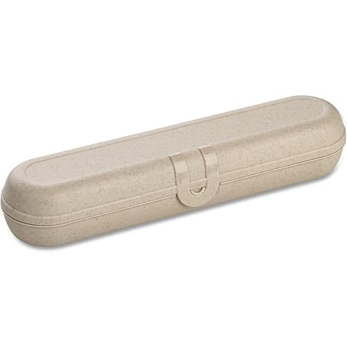 Koziol KLIKK Besteck-Etui ohne Besteck, Besteckbox to go, Outdoor Besteck-Behälter für Camping, Wiederverwendbare Besteck-Verpackung, Bestecktasche,...