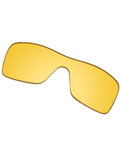 Image of Lenses Replacement for Oakley Batwolf OO9101 Sunglass - High Intensity Yellow