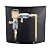 Quoyiyo Outdoor Backflow Preventer Insulation Cover -Insulated Pouch for Winter Pipe Freeze Protection, Winter Pipe, Backflow System, Water Sprinkler Valve Box, Meter or Controller (30"W x 26"H,Black)