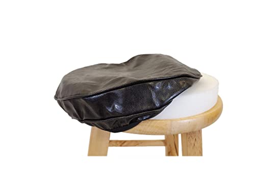 Ehemco Barstool Cover With Foam, 13 Inches, Black, Set Of 4 #TOP4