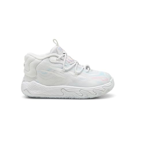PUMA Toddler Girls Mb.03 Iridescent Basketball Sneakers Shoes - White - Size 6 M