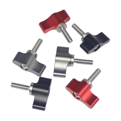 1/2 �� CNC �A���~���� M4 �l�W�X�e�����X�| 304 ��/�S�����\�ȃ{���g T �n���h���i�b�g�f�W�^����჌�t�A�N�V�����J�����A�N�Z�T���[�p(Non Adjust M4x11 Red)