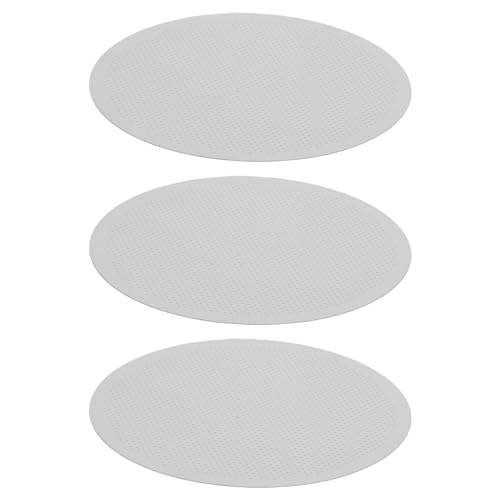 NUOBESTY Filtros Reutilizables para Espresso de 61 Mm, Filtro de Malla Fina de Acero Inoxidable 304, Paquete de 3 Unidades, Compatible Portafiltros, Accesorio para Cafeteras