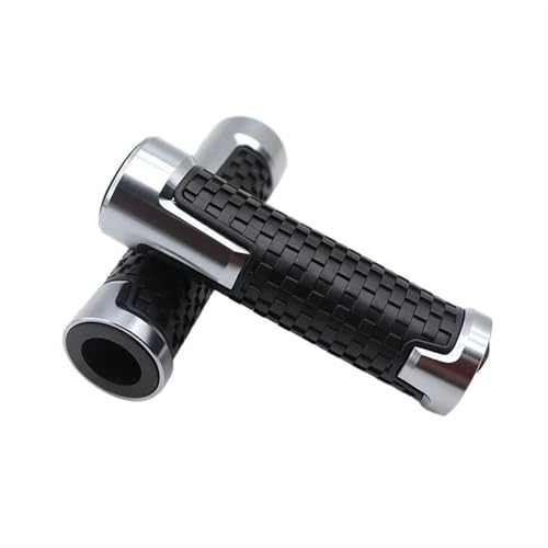 Poignées de guidon moto en aluminium argent premium Kymco CT250