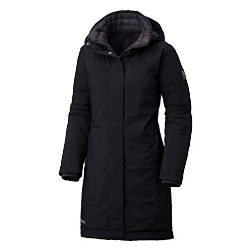 Columbia Hillsdale Plus Size Reversible Parka Jacket, 1X, Black