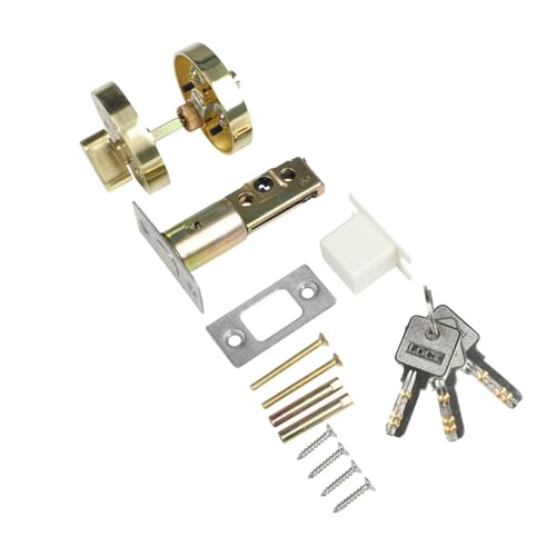 Serrure de porte intérieure robuste clé chambre sécurité maison - 7