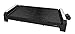 Fagor Cleo Stone FG051 Piastra per arrosto elettrica, Antiaderente Effetto Pietra, 50,8 x 25,4 cm, Collettore di Grasso-Termostato di Controllo, 2000 W, Alluminio, Nero, X-Large