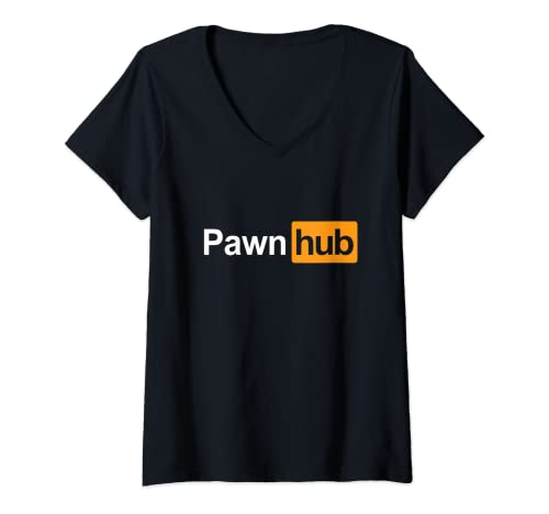 Damen Schachspieler Pawn Hub Funny T-Shirt Cover