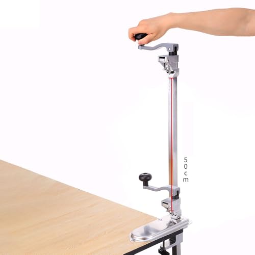 Kommerzieller manueller Dosenöffner-Edelstahl-schwere-klingen-justierbarer Griff-Platten-Glas-öffner für küchen-Kochen-nahrungs-vorbereitung