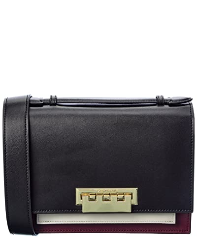 ZAC Zac Posen Earthette Small Accordion Shoulder - Color-Block Cabernet One Size