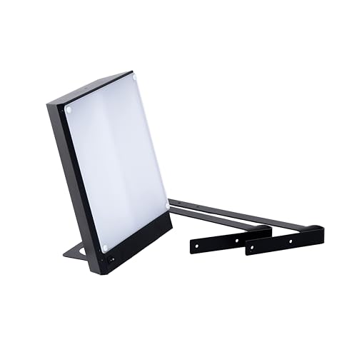 Northern Light Technologies LiteUp - 10000 Lux Light Therapy Lamp - Full Spectrum Lightbox Therapy Light for Natural Mood and Energy Enhancement, Wall Mountable Sunlight lamp, Black