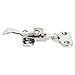 105x50mm Stainless Steel Boat Locker Hatch Anti Rattle Latch Fastener Hold Down Clamp-Locking Cam Latch Boat Caravan 90 Degree