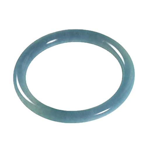 Bracelets en jade naturel jonc vert clair à porter au quotidien pour femme chic