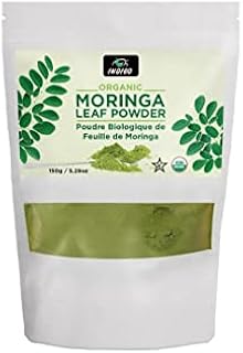 Indigo Organic Moringa Powder, Green