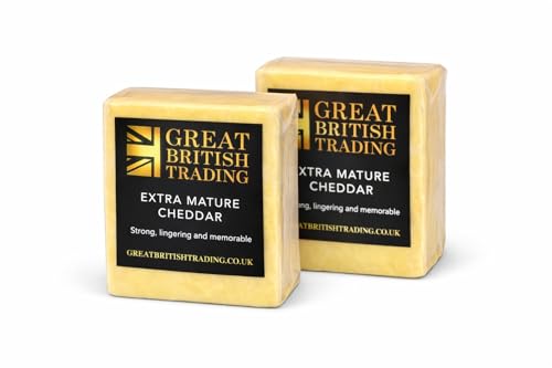 Extra Mature Cheddar Cheese 2 x 200g from Great British Trading