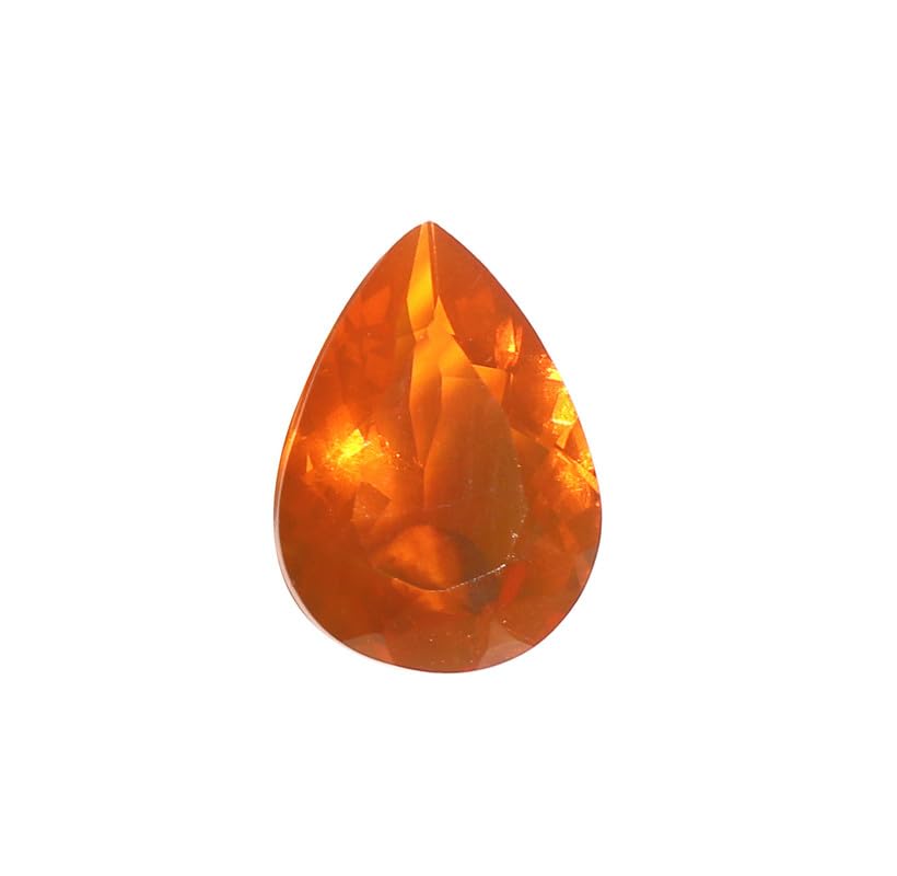 Opale mexicaine naturelle en poire de 1,73 cts pour haute joaillerie
