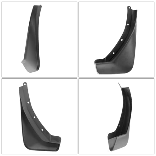 Image of Mud Flaps Splash Guards for Fit for 2019-2025 Volvo XC40 | No Drilling Required Bendable Mud Guards | Front & Rear 4-Piece Set Car Accessories