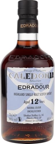Edradour | Caledonia | Single Malt Whisky | 700 ml | 46% Vol. | 12 Jahre gereift | Cremig-süße...