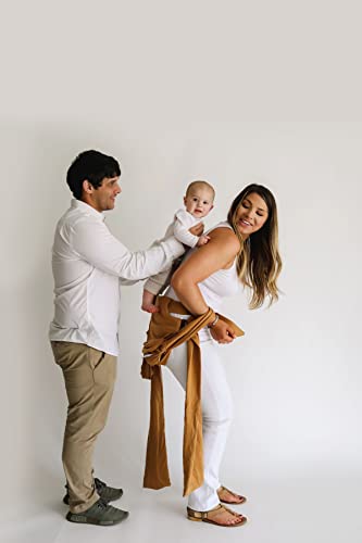 Lalabu Simple Wrap | Baby Carrier | Baby Wrap | Babywearing (Camel) #TOP3