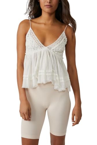 Women Vneck Camisole Y2k Spaghetti Strap Peplum Crop Tank Babydoll Flowy Cami Top Trendy Going Out Summer Shirt4