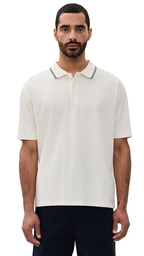 FRAME Men's Short Sleeve Light Pique Polo