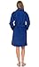 TowelSelections Women’s Robe, 100% Cotton Short Terry Bathrobe Medium B. Iris