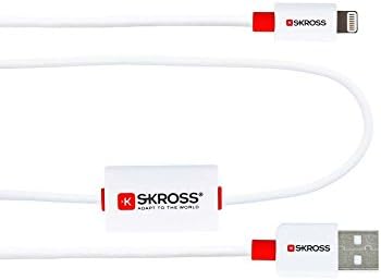 Sync und Ladekabel USB A male - Apple Lightning 1.00 m Weiss