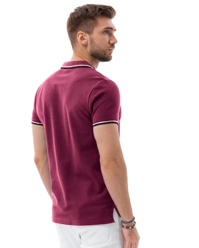 Image of Noble Monk Men's Regular Fit Polo T Shirt |Half Sleeves |Collar Tshirts T Shirt | Casual Tshirt