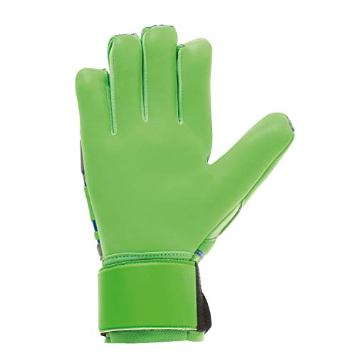 uhlsport Torwarthandschuhe TENSIONGREEN Soft Hn Comp, Dark Grau Melange/Fluo Grün, 11, 101105801 – Ansicht 2