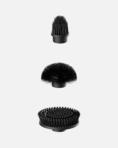 Image of HOTO 3 Pcs Replacement Brush Heads, for HOTO Flexi Cordless Scrubber Only | Compatible with HOTO Flexi Cordless Electric Spin Scrubber Only