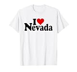 Photo Gallery amo il cuore nevada stato maglietta Photo Gallery amo il cuore nevada stato maglietta