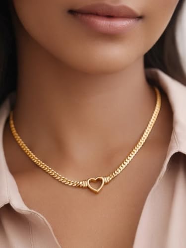 Image of Rubans Demi Fine Stainless Steel Pendant Chain Daily Gift for Women & Girls
