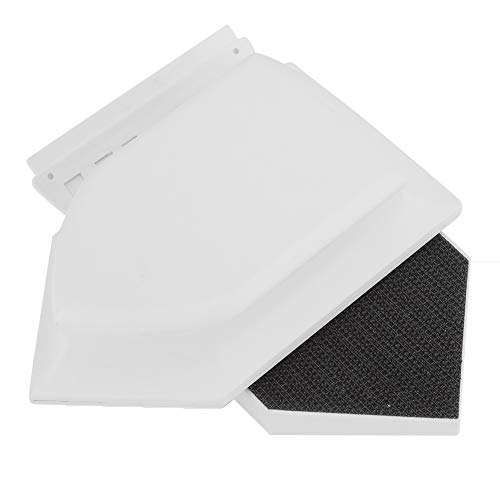 Qini Aquarium Magnetic Brush, Fish Brush, Polymer Alga for Fish Stubborn Stains Algae Clean(Pet Sound-Magnetic Brush-Medium)