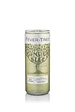 Fever-Tree Ginger Beer – Premium Mixer for Cocktails and Mocktails, 8.45 fl oz Cans, Pack of 4 – Naturally Sourced, Non-GMO