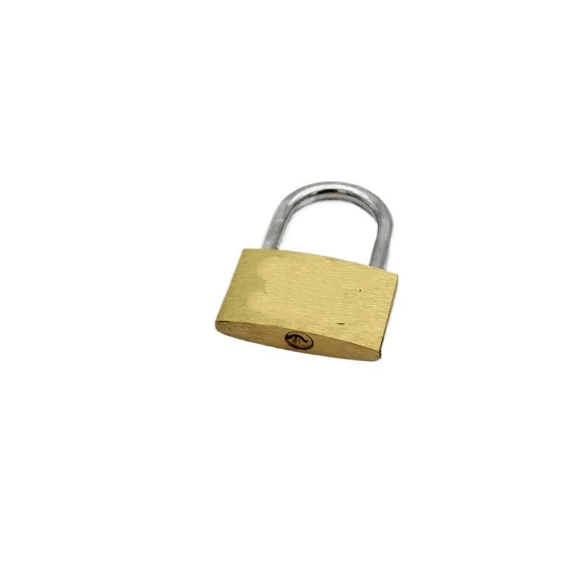 Lucchetto Armadietto Lucchetto in rame con la stessa chiave da 5 pezzi, 20 mm, 25, 30 e 40, antiruggine, nucleo di bloccaggio, include 15 chiavi(30mm)