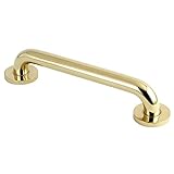Kingston Brass DR514122 Meridian 12' Grab Bar, 1-1/4' Diameter, Polished Brass