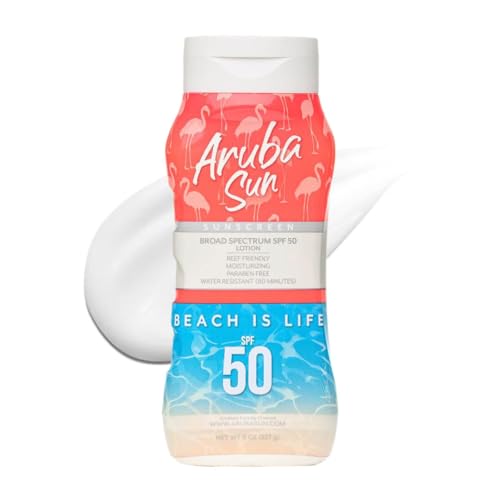 Aruba Sun SPF 50 Sunscreen Lotion 8oz - Reef Act...