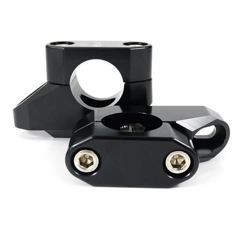 Réhausse guidon 28mm en aluminium noir anodisé pour F800R 2009-2021 - 4