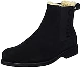 Schuhweite: Medium HUGO Damen Noah Ch.bootie-s Ankle Boot, Black1, 40 EU