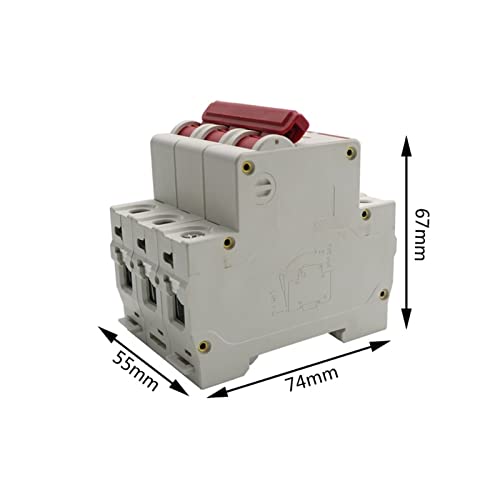 Disjoncteur solaire 1000V CC pour éviter la surchauffe des installations 3P