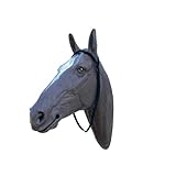 war Bonnet tie Down Horse tack Black (Black)