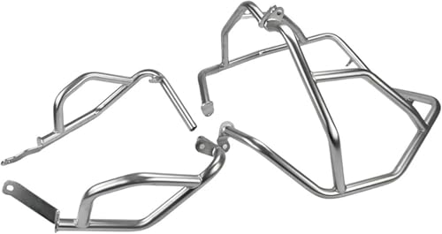 Crash bar moto Suzuki V-Strom 800DE 2024 pare-chocs avant robuste contre les chutes argenté